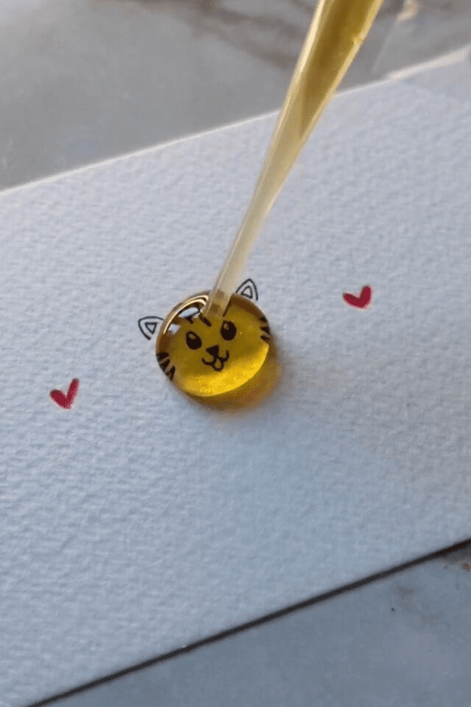 DIY Water Droplet Art